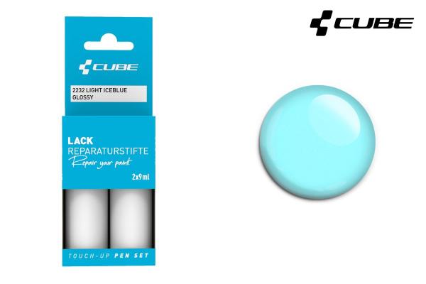 CUBE Lackstift Set LIGHT ICEBLUE glossy 2232