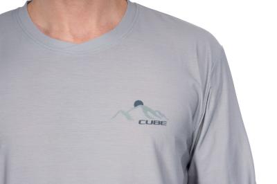 CUBE MTB Rundhalstrikot Soft Touch langarm Größe: S Produktbild 3