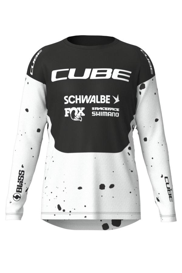 CUBE MTB Trikot X Factory Racing langarm Größe: XXXL