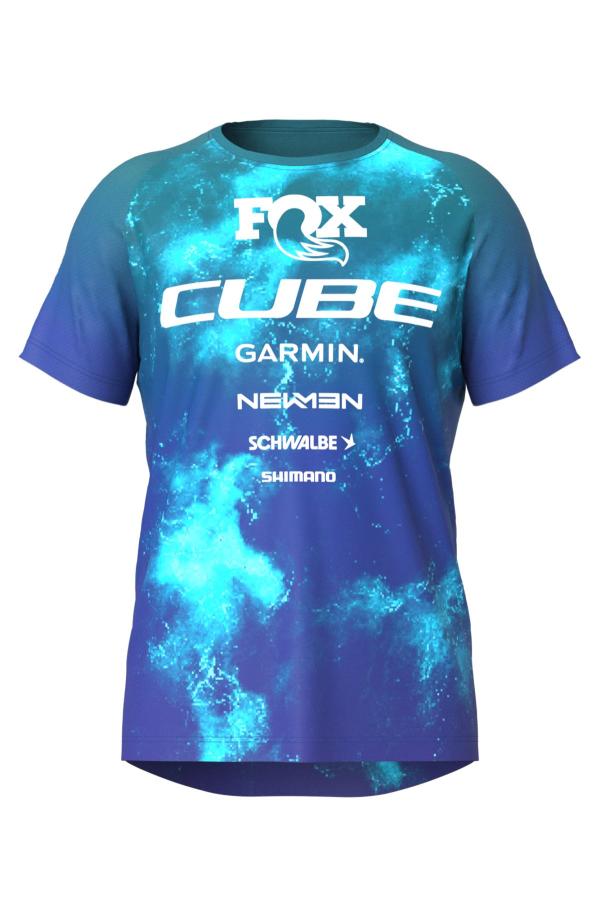 CUBE MTB Trikot ROOKIE X Actionteam kurzarm Größe: XL (146/152)