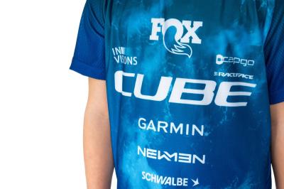 CUBE MTB Trikot ROOKIE X Actionteam kurzarm Größe: XL (146/152) Produktbild 3