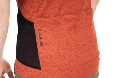 CUBE GRAVEL Trikot Full Zip CARGO kurzarm Größe: XL Produktbild 3