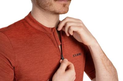 CUBE GRAVEL Trikot Full Zip CARGO kurzarm Größe: XL Produktbild 5