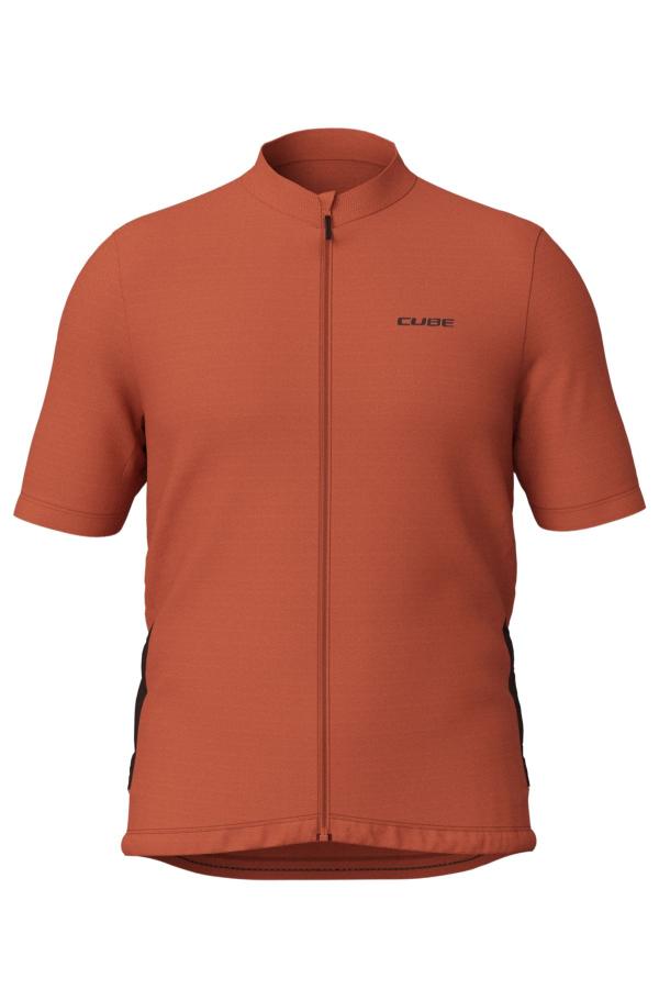 CUBE GRAVEL Trikot Full Zip CARGO kurzarm Größe: XXL