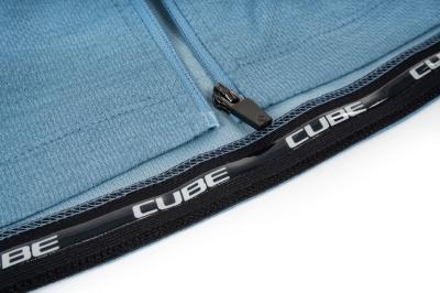 CUBE GRAVEL Trikot Full Zip CARGO kurzarm Größe: L Produktbild 2