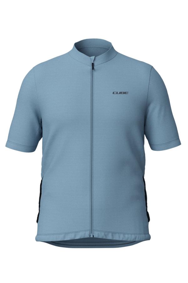 CUBE GRAVEL Trikot Full Zip CARGO kurzarm Größe: XXXL