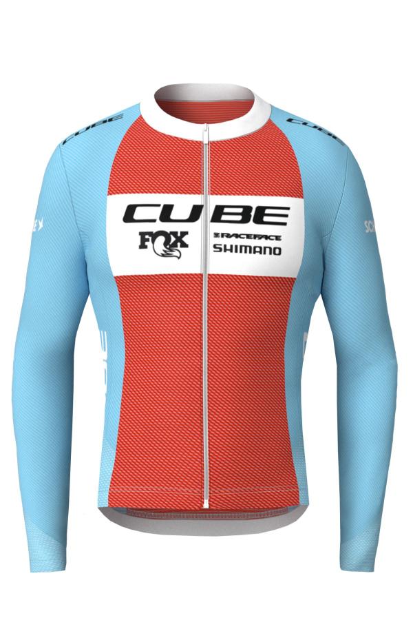 CUBE ROAD/XC Trikot X Factory Racing langarm Gr&ouml;&szlig;e: XS