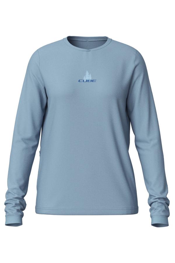 CUBE MTB WS Rundhalstrikot Soft Touch langarm Größe: XXXL (46)