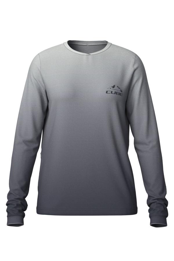 CUBE MTB WS Rundhalstrikot Soft Touch langarm Größe: XXXL (46)