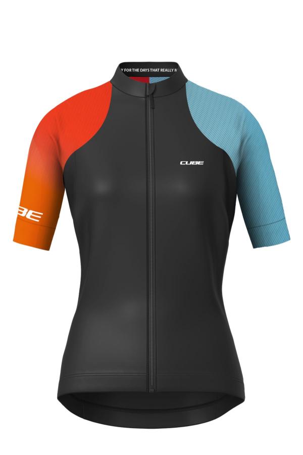 CUBE ROAD/XC WS Trikot TEAMLINE kurzarm Größe: XL (42)