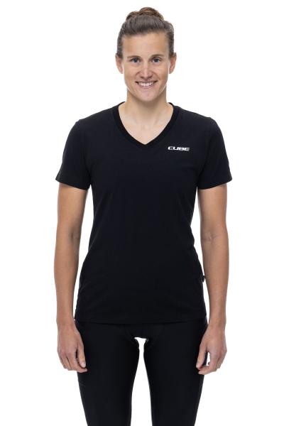 CUBE Organic WS T-Shirt V-Neck Größe: XS (34) Produktbild 2