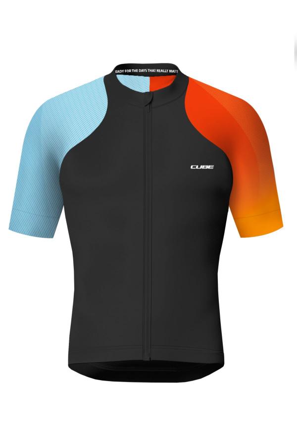 CUBE ROAD/XC Trikot TEAMLINE kurzarm Größe: XXXL