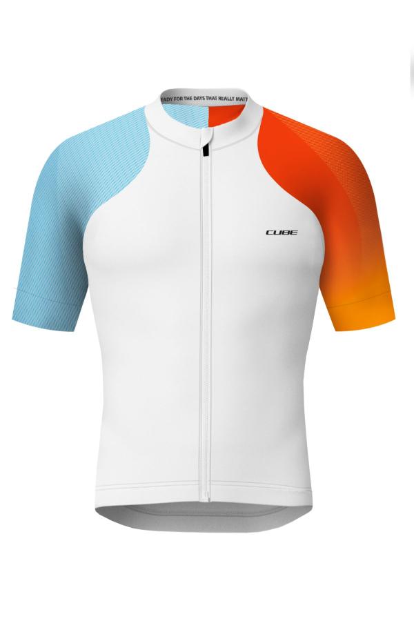 CUBE ROAD/XC Trikot TEAMLINE kurzarm Gr&ouml;&szlig;e: XS