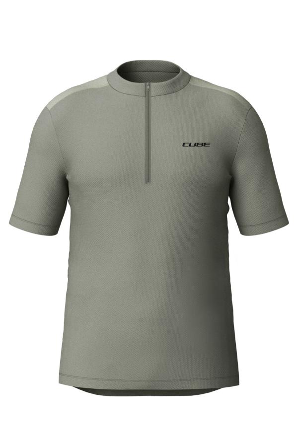 CUBE Trikot Half Zip CMPT kurzarm Größe: XXXL