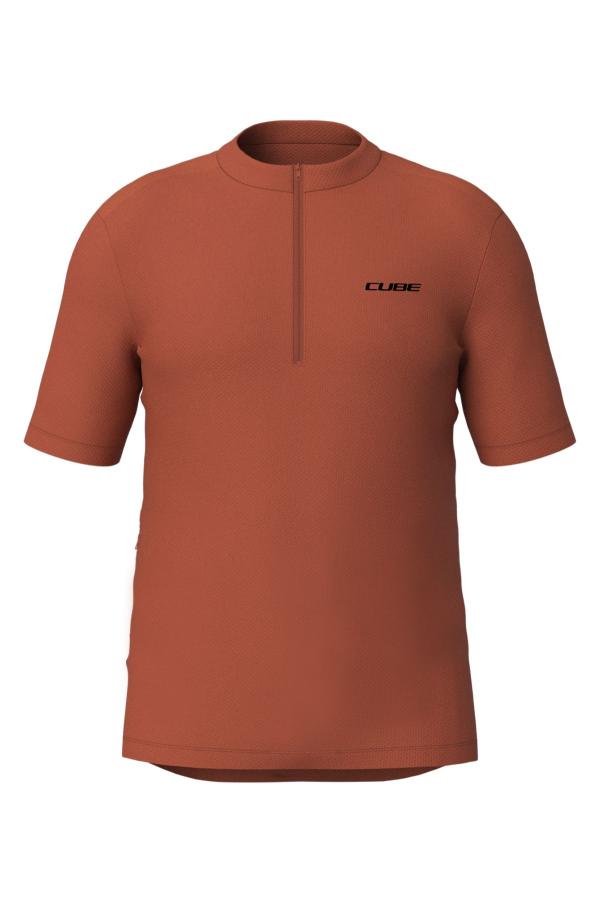 CUBE Trikot Half Zip CMPT kurzarm Gr&ouml;&szlig;e: XS