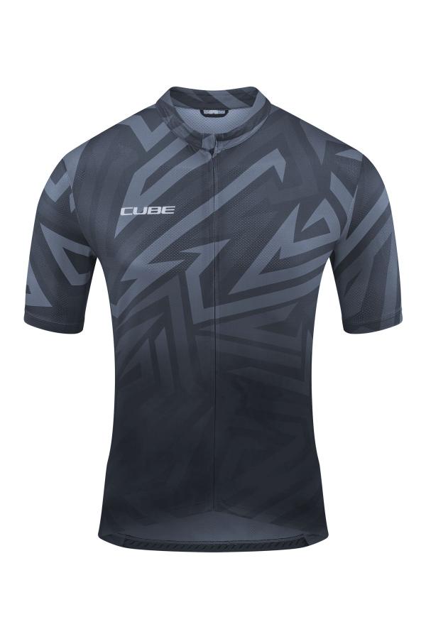 CUBE MTB Trikot Full Zip CMPT kurzarm Größe: XS