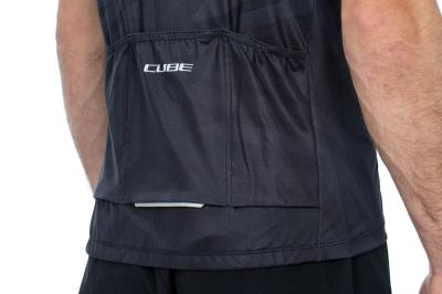 CUBE MTB Trikot Full Zip CMPT kurzarm Größe: XS Produktbild 3