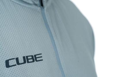 CUBE MTB Trikot Half Zip CMPT kurzarm Größe: XXL Produktbild 4