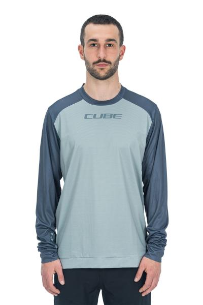 CUBE MTB Rundhalstrikot langarm Größe: XS Produktbild 1