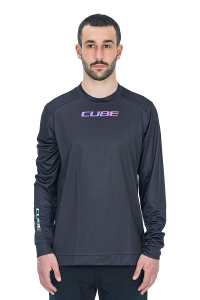 CUBE MTB Rundhalstrikot langarm Größe: XS Produktbild 1