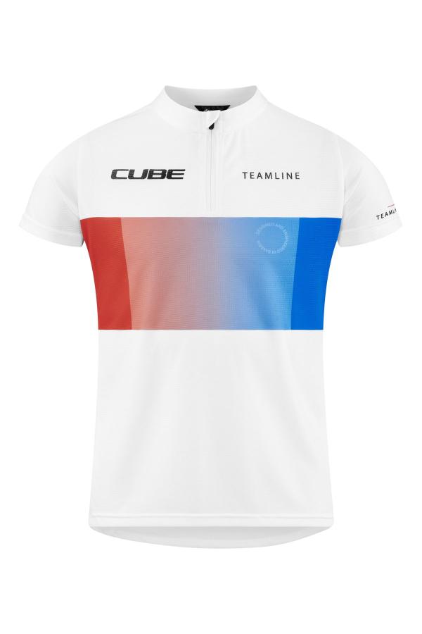 CUBE TEAMLINE Trikot ROOKIE kurzarm Größe: M (122/128)