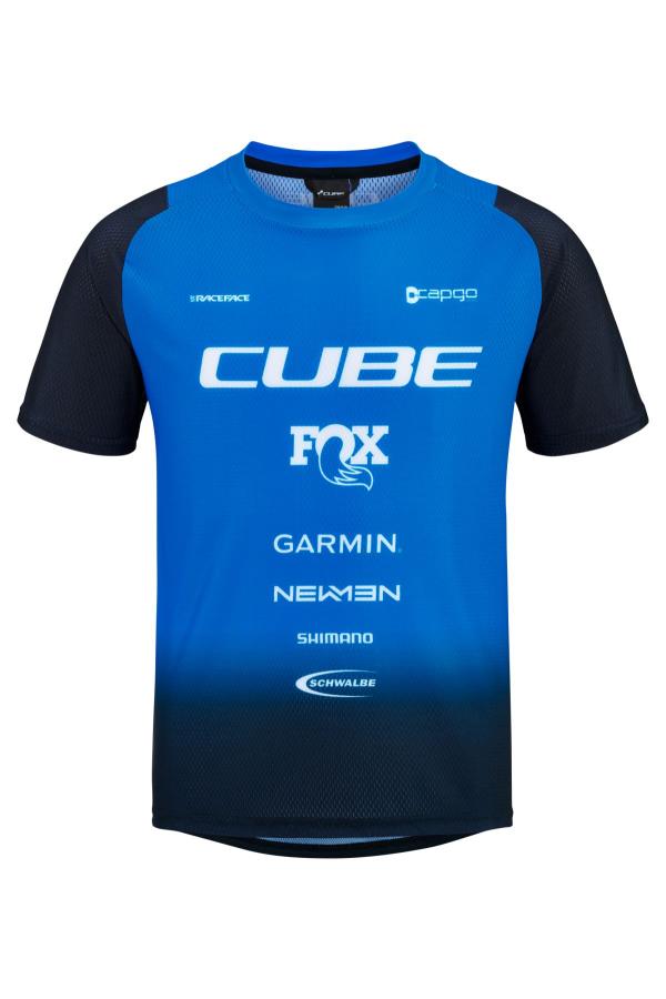 CUBE VERTEX Trikot ROOKIE X Actionteam kurzarm Größe: XS (98/104)