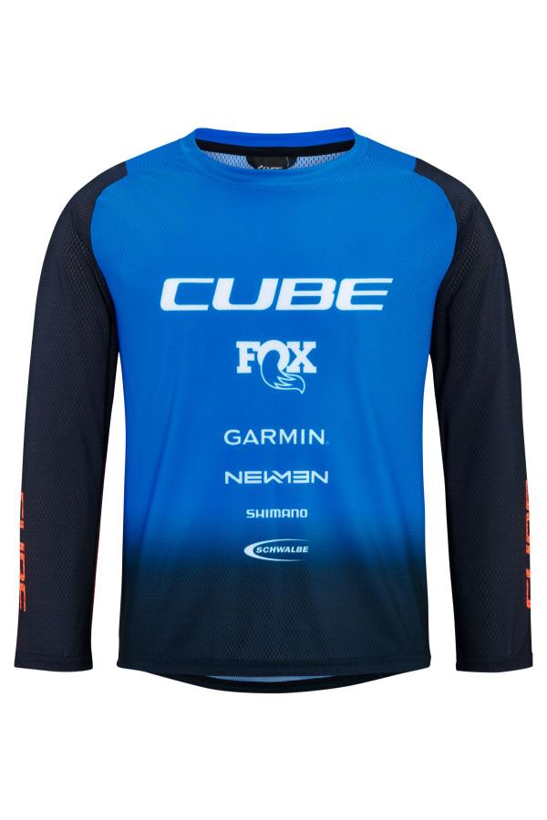 CUBE VERTEX Trikot ROOKIE X Actionteam langarm Größe: M (122/128)