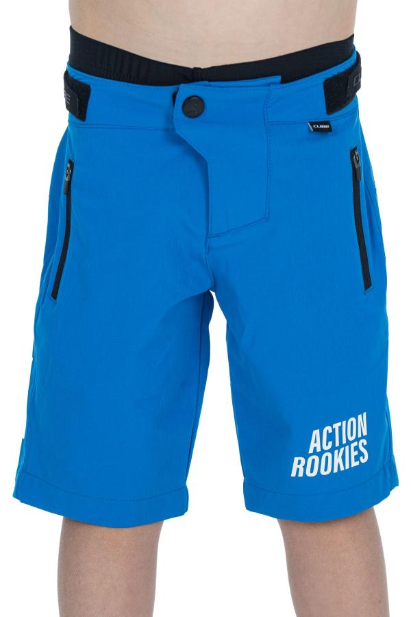 CUBE VERTEX Baggy Shorts ROOKIE X Actionteam inkl. Innenhose Größe: XXS (86/92)