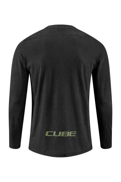 CUBE MTB Rundhalstrikot FLOW langarm Größe: M Produktbild 1