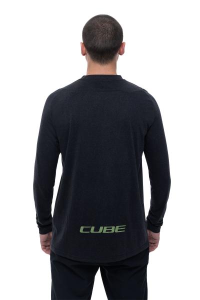 CUBE MTB Rundhalstrikot FLOW langarm Größe: M Produktbild 3