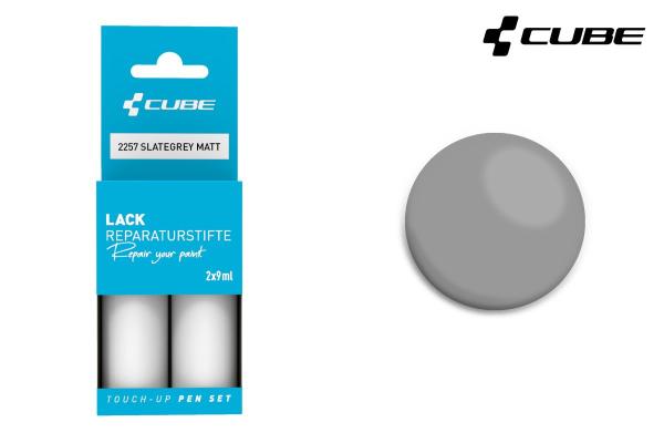 CUBE Lackstift Set SLATEGREY matt 2257