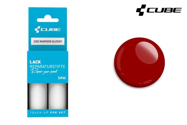 CUBE Lackstift Set MAROON glossy 2282