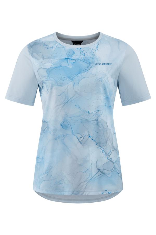 CUBE MTB WS Rundhalstrikot kurzarm Größe: XS (34)