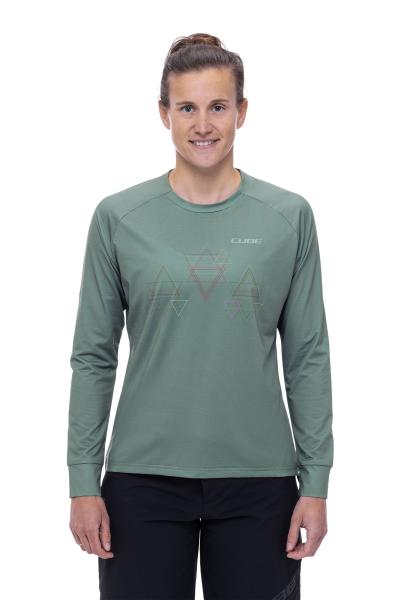 CUBE MTB WS Rundhalstrikot langarm Größe: XL (42) Produktbild 2