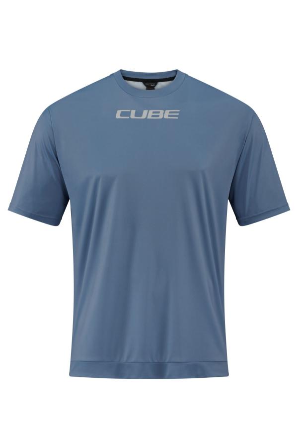 CUBE MTB Rundhalstrikot TECH kurzarm Größe: S