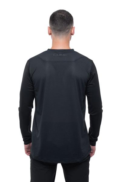 CUBE MTB Rundhalstrikot PRO langarm Größe: XS Produktbild 3