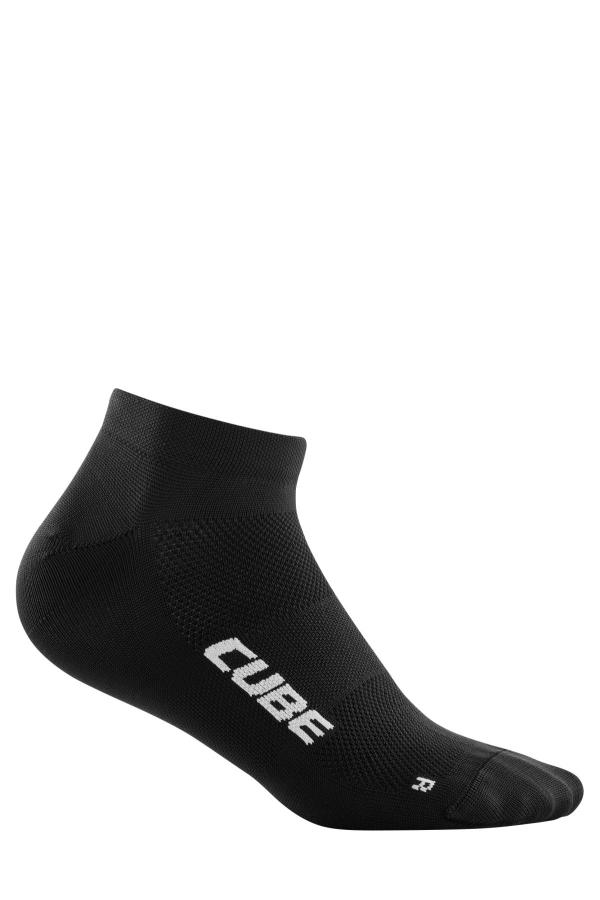 CUBE Socke Low Cut ROAD/XC Blackline Größe: 40-43