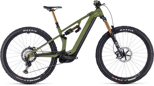 Cube Stereo Hybrid ONE55 C:68X TM 750 29 olive'n'chrome Größe: M