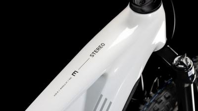 Cube Stereo Hybrid ONE44 EXC 800  metallicwhite'n'black Größe: S Produktbild 1