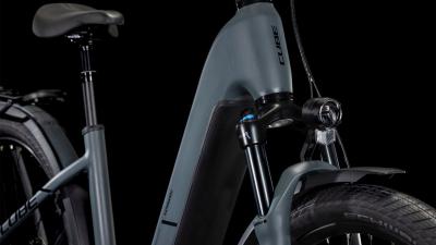 Cube Kathmandu Hybrid ONE 800 shadowgrey'n'black Größe: Easy Entry 58 cm Produktbild 5