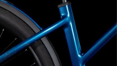 Cube Kathmandu Hybrid EX 800 electricblue'n'chrome Größe: Trapeze 50 cm Produktbild 4
