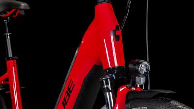 Cube Supreme Hybrid Comfort Pro 625 firered'n'black Größe: Easy Entry 58 cm Produktbild 5