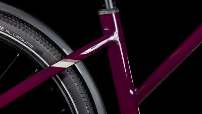 Cube Nuride Hybrid SLX 800 Allroad amarone'n'lunar Größe: Trapeze 46 cm Produktbild 4