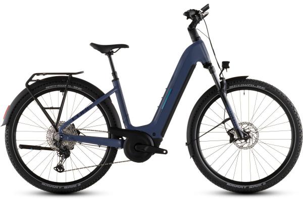 Cube Nuride Hybrid EXC 800 jeansblue'n'blue Gr&ouml;&szlig;e: Easy Entry 58 cm
