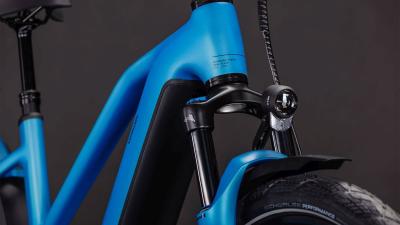 Cube Kathmandu Hybrid Comfort Pro 800 azure'n'black Größe: Trapeze 54 cm Produktbild 5