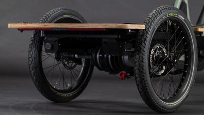 Cube Trike Flatbed Hybrid 750 swampgrey'n'reflex Größe: 24" / 20": ONE SIZE Produktbild 7