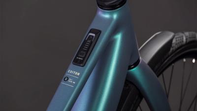 Cube Editor Hybrid SLT 400X FE smaragdgrey'n'prism Gr&ouml;&szlig;e: Trapeze 58 cm Produktbild 1