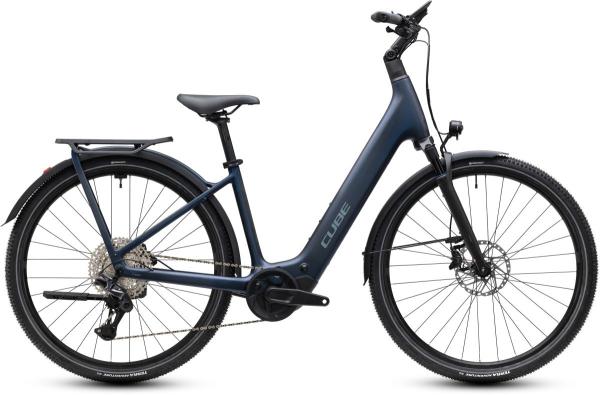 Cube Kathmandu Hybrid C:62 Pro 400X liquidsteel'n'prizm Gr&ouml;&szlig;e: Easy Entry 46 cm