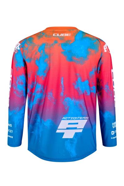CUBE MTB Trikot ROOKIE X Actionteam langarm Größe: XXL (158/164) Produktbild 1