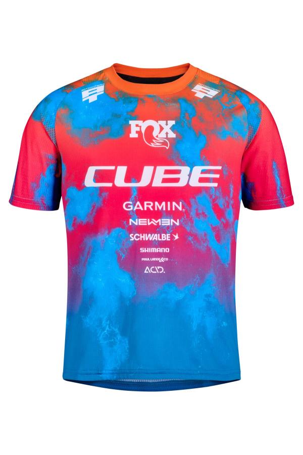 CUBE MTB Trikot ROOKIE X Actionteam kurzarm Gr&ouml;&szlig;e: XL (146/152)